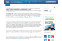 セキュリティ ポートフォリオを拡張し、サイバー攻撃の期間全体に対応（シスコシステムズ） 画像