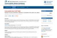 「Raritan PX Power Distribution」にcipher zero攻撃を受ける脆弱性（JVN） 画像