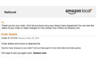 Amazonからのメールを装ったマルウェアメールの大量拡散を確認（Dr.WEB） 画像
