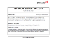 仮想ルータ「Brocade Vyatta 5400 vRouter」に複数の脆弱性（JVN） 画像