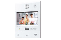 ほぼ真横まで映せるパノラマワイド機能や人体検知センサーを備えた集合住宅インターホンシステムを20日より販売開始(アイホン) 画像