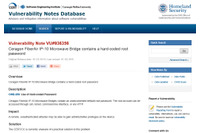 「FibeAir IP-10」にrootパスワードがハードコードされている重大な問題（JVN） 画像