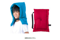 衝撃吸収パッドを採用した防災ずきんを販売、従来製品の1.6倍の性能に(フットマーク) 画像