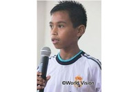 東日本大震災の経験と教訓を国内外に発信、防災・減災活動に取り組む2人の男の子の発表も 画像