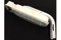 オプションで顔認証や車番認証も備える監視カメラ一体型LED防犯灯を発売(神農流通) 画像