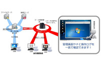 ユーザー操作の画面とキーボードのログを記録し従業員のPCの不正操作を抑止(イーセクター) 画像