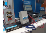 【Interop 2015】有線ネットワークの帯域幅を拡大、IEEE 802.11ac アプリケーション向けの有線リンクのセキュリティも確保(日本HP) 画像