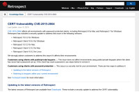 ネットワーク対応バックアップソフトに、データにアクセスされる脆弱性（JVN） 画像