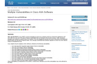 Cisco社製アプライアンス用ソフトに脆弱性、更新を強く呼びかけ(JPCERT/CC) 画像