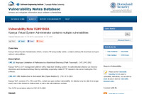 IT管理プラットフォーム「Kaseya VSA」に複数の脆弱性（JVN） 画像