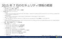 月例セキュリティ情報14件を公開、最大深刻度「緊急」は4件（日本マイクロソフト） 画像