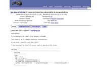 Windows版PHPに、OSコマンドを実行される脆弱性（JVN） 画像