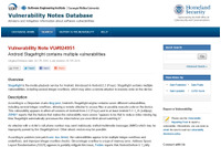 Andoridのメディア再生サービスに脆弱性、リモートから乗っ取りの可能性も（JVN） 画像