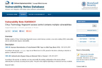 指紋認証入退室管理システムに未対策の脆弱性、リモートから設定変更も（JVN） 画像