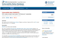 複数のDSLルータ製品に、リモートから管理者としてアクセスされる脆弱性（JVN） 画像