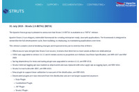 「Apache Struts」に複数のXSS脆弱性（JVN） 画像