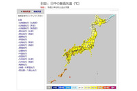 熱中症から身を守るための情報提供サイト開設(気象庁) 画像