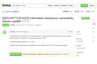 wikiシステム「gollum」にサーバ上の任意のファイルを閲覧される脆弱性（JVN） 画像