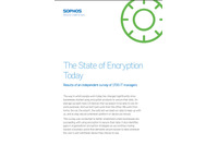 重要ファイルの暗号化が最も進んでいるのは米国、日本は低水準にとどまる（ソフォス） 画像