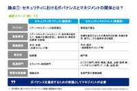 セキュリティガバナンスとマネジメント、双方を正しく理解した整備が必要（デロイト トーマツ） 画像