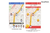 災害発生時に家族の居場所をマップで確認し安否情報を共有(ソフトバンク) 画像