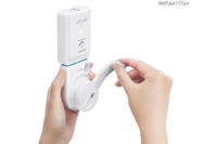 手回し発電入力部付き補助バッテリを発表、停電時の蓄電が可能に(ソニー) 画像