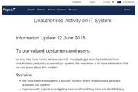 人材管理サービス PageUp が不正な活動と情報漏えいを報告、大口顧客の懸念（The Register） 画像