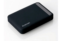 自動暗号化とウイルス対策を搭載した法人向けHDD（エレコム） 画像