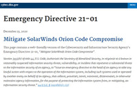 2020 総括／SolarWinds 介しサプライチェーン攻撃／不完全パッチによる残留 0day 公開 ほか [Scan PREMIUM Monthly Executive Summary] 画像