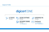 PKI 統合管理クラウドプラットフォーム「DigiCert One」 画像