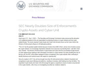 米国証券取引委員会、サイバー犯罪対策ユニットと暗号通貨詐欺担当の人員を 2 倍に 画像