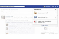 プライバシーショートカットを導入、設定変更が容易に(Facebook) 画像