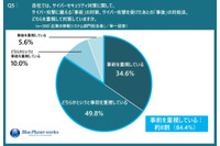 11 ％がセキュリティサービスに満足 画像