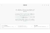 クリスチャン・ディオールの顧客データへ不正アクセス 画像