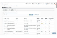 「AeyeScan」Web-ASM に新機能追加、リスクの深刻度を自動可視化 画像