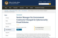 元アクセンチュア幹部、米陸軍クラウドの安全基準達成を偽装し監査をあざむく 画像