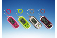 防犯ブザー付き3Dセンサー搭載歩数計を発売、広範囲に危険を知らせることが可能(タニタ) 画像