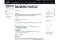 「IBM Notes」のメールクライアントにコード実行の脆弱性(JVN) 画像