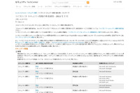 セキュリティ情報の事前通知、7月は「緊急」6件を含む7件を予定（日本マイクロソフト） 画像