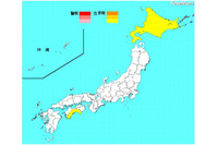 第49週のインフルエンザの発生状況を発表、北海道と高知県で注意報レベルを超える(厚生労働省) 画像