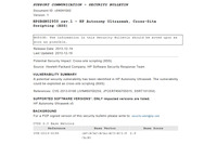 「HP Autonomy Ultraseek」にXSSの脆弱性、アップデートを呼びかけ（JVN） 画像