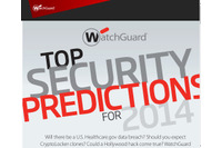「ハリウッド映画のようなハッキング」が現実に--2014年、8つの予測（ウォッチガード） 画像