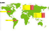 Android向け不正アプリの検知数は1日平均約30万件に（Dr.WEB） 画像