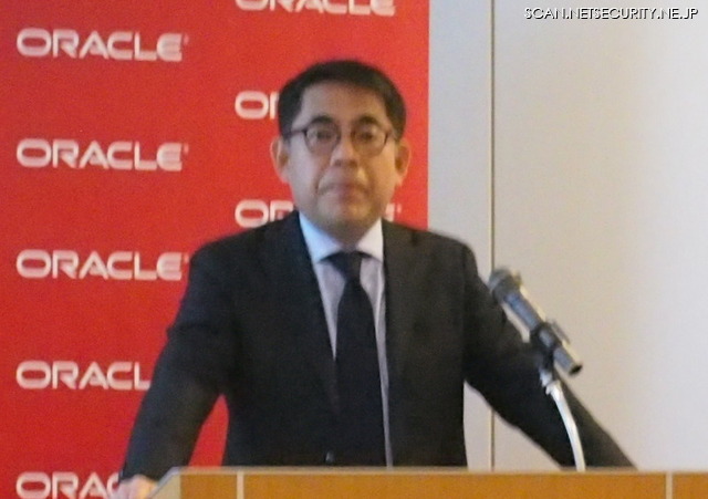 日本オラクルの執行役副社長でありクラウド・テクノロジー事業統括である三澤智光氏