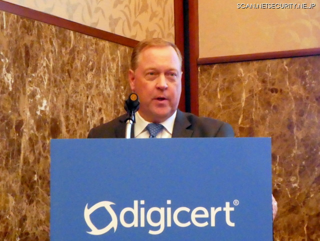 DigiCertの最高経営責任者（CEO）であるジョン・メリル氏