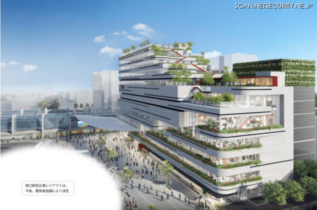 2020年秋にJR宮崎駅西口に開業予定の「JRツインビル」