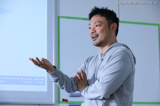 グローバルセキュリティエキスパート株式会社 代表取締役社長 青柳 史郎 氏（撮影：宮川舞子）