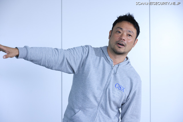 グローバルセキュリティエキスパート株式会社 代表取締役社長 青柳 史郎 氏（撮影：宮川舞子）