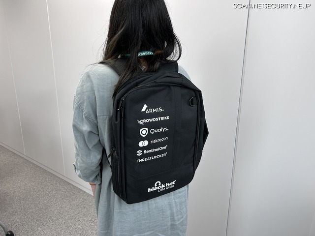 Black Hat USA 2024 参加者用バックパック