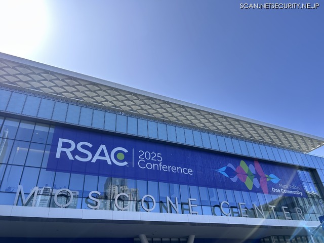 RSAC 2025 Conference（モスコーンセンター 北棟）